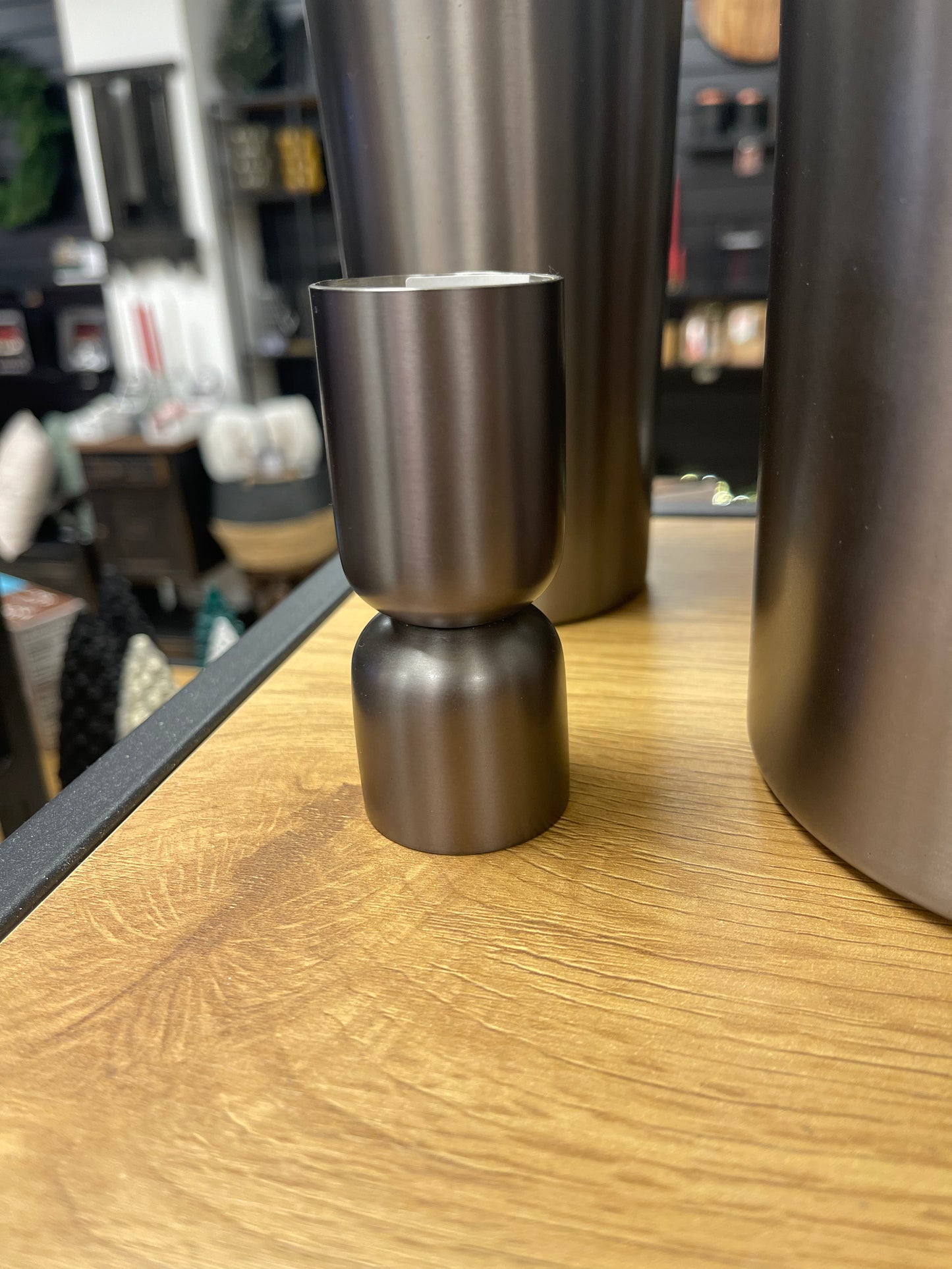 Vökva/sjússamælir Gun Metal