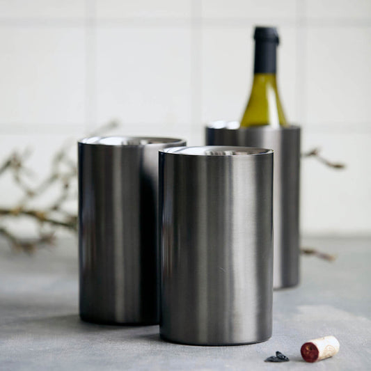 Vín flösku kælari gunmetal