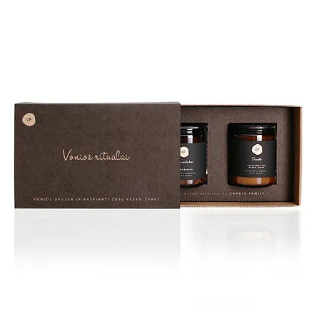 Gjafasett Candle Family - Bath rituals