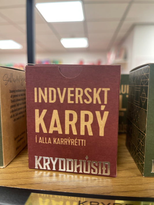 Krydd- Indverskt karrý-Kryddhúsið