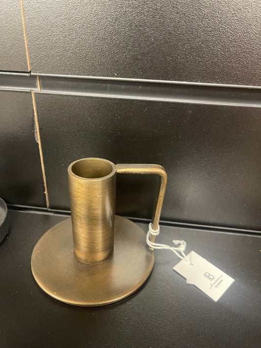 Kertastjaki brass med ferk haldi