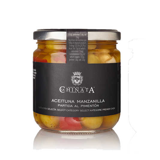 Ólífur/Olives Manzanilla með papriku